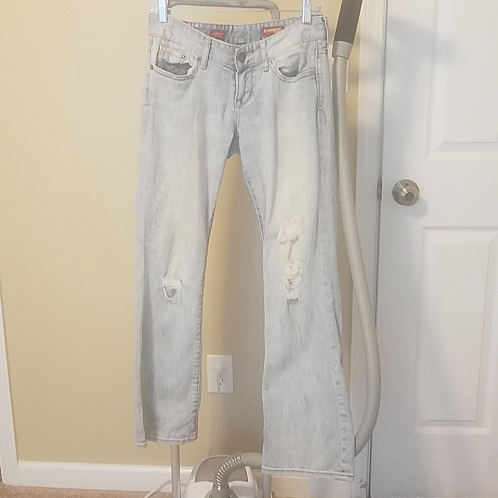Express Stella Boot Leg lowrise jeans size 0s